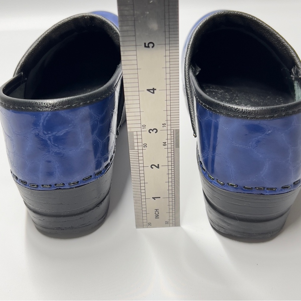 Sanita Ariana Professional Blue stapled Slip-On Work Clog Shoes EU 36 YS 5 - Picture 6 of 8